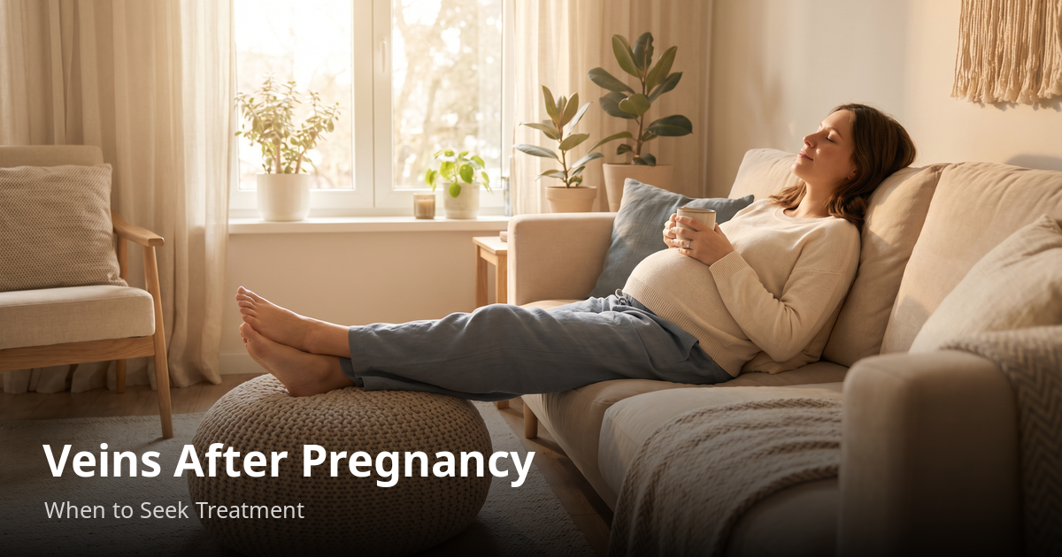 Read more about the article Varicose Veins After Pregnancy — When to Seek Treatment